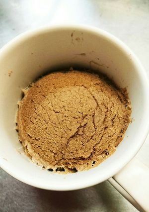プロテイン＆おからのマグカップ蒸しパン♪-レシピのメイン写真