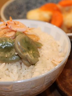白出汁で*桜海老とそら豆の炊き込みご飯-レシピのメイン写真
