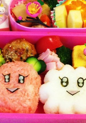 キャラ弁♡東京タラレバ娘のタラレバちゃん-レシピのメイン写真