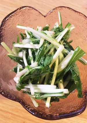 簡単！水菜のお浸し-レシピのメイン写真