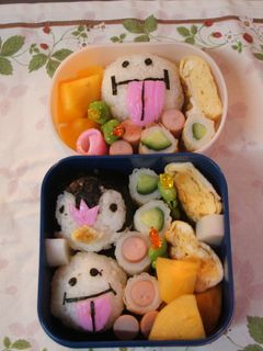 幼稚園キャラ弁(ポッチャマ・ベロベルト)-レシピのメイン写真