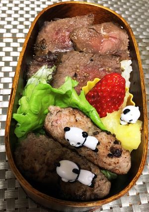 簡単･ローストビーフ丼弁当-レシピのメイン写真