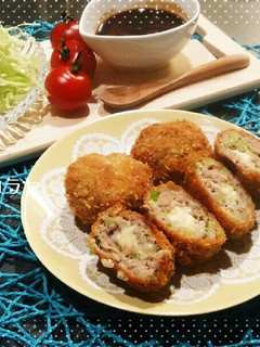 チーズinメンチカツ-レシピのメイン写真