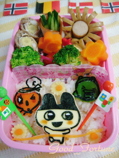 たまごっち弁当 (運動会バージョン)-レシピのメイン写真