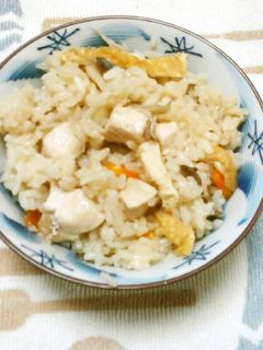 絶品!! 鶏肉とキノコの炊き込みご飯-レシピのメイン写真