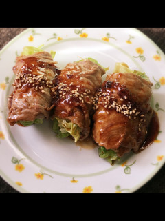 巻いて焼く☆簡単♪キャベツの豚肉巻き☆-レシピのメイン写真