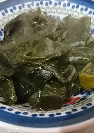 超簡単ダイエットにも！ワカメ炒め-レシピのメイン写真