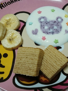 朝からにこにこ♪ヨーグルトアート-レシピのメイン写真