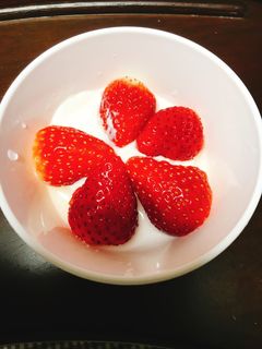 ブルガリアヨーグルトのお花畑-レシピのメイン写真