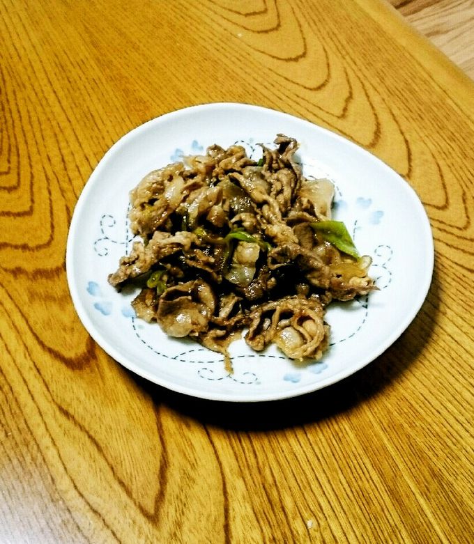 うなぎのタレで豚の甘辛照り焼き♥-レシピのメイン写真
