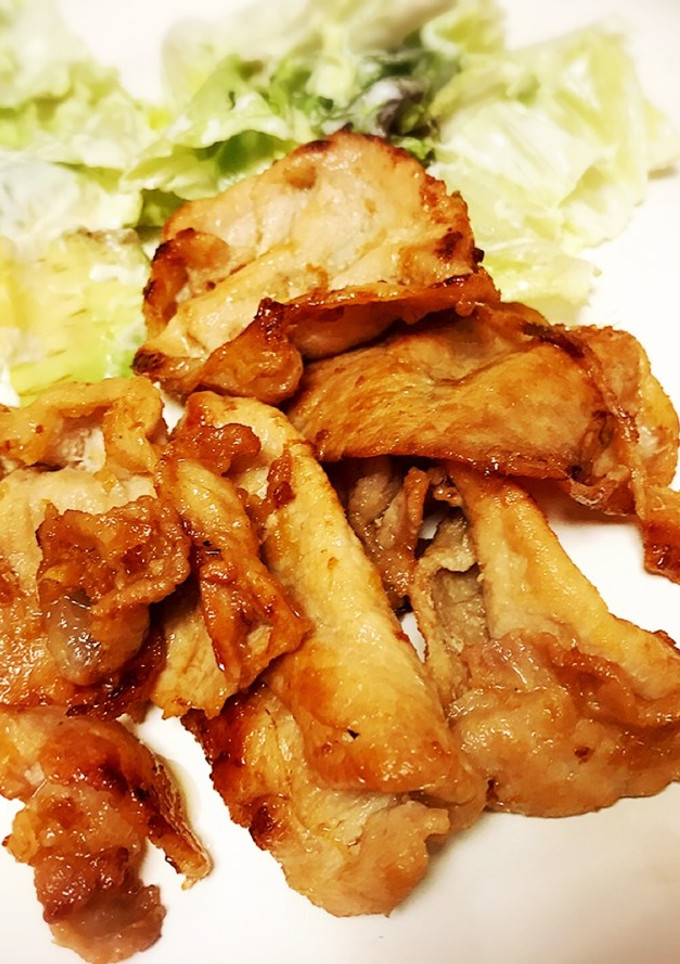 簡単！生姜焼き♪-レシピのメイン写真