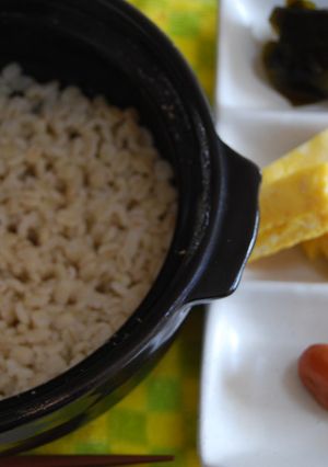 土鍋で作る麦飯-レシピのメイン写真