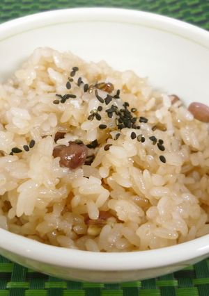 レンジ赤飯-レシピのメイン写真