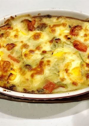 簡単！豆腐でヘルシー！和風グラタン☆-レシピのメイン写真