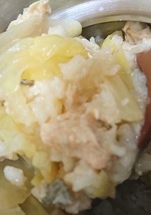 スープジャーde石狩鍋おじや-レシピのメイン写真