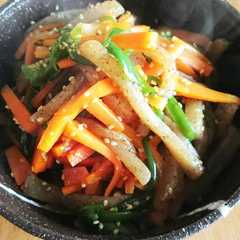 รูปของ 簡単！冷蔵庫の残り野菜できんぴら。