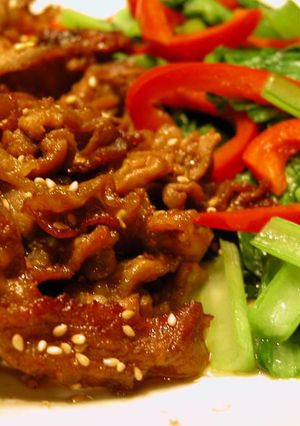 韓国風炒め焼肉-レシピのメイン写真