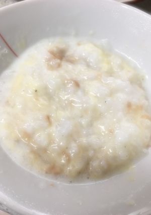 余ったおかゆでオシャレなリゾットに！-レシピのメイン写真