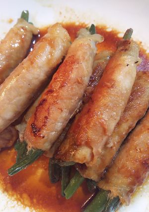 簡単!豚肉巻き-レシピのメイン写真
