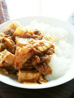 白菜麻婆厚揚げ-レシピのメイン写真