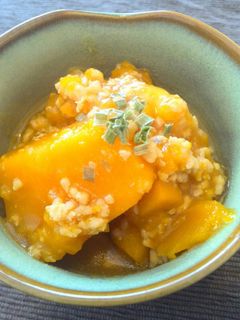 ✳カボチャの鶏そぼろ煮✳ホックりと旨い❤-レシピのメイン写真