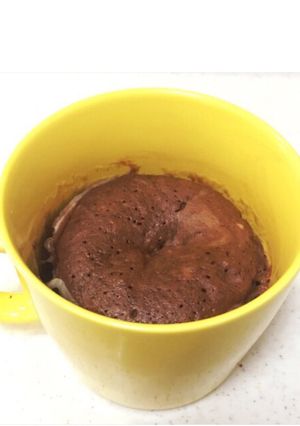 簡単フォンダンショコラ風マグカップケーキ-レシピのメイン写真