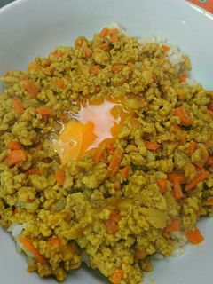 キーマカレー丼!-レシピのメイン写真