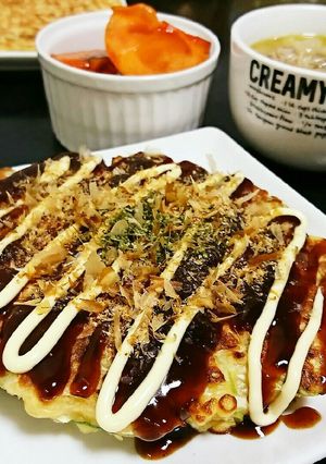 関西風お好み焼き(山芋なし)-レシピのメイン写真