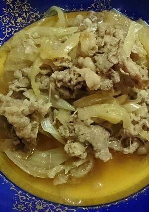 ココットダッチオーブンで牛丼-レシピのメイン写真