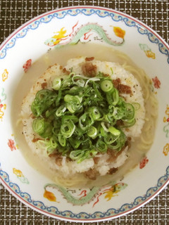 焼きライス豚骨ラーメン-レシピのメイン写真