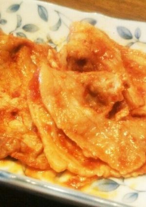 薄切り肉のポークチャップ風-レシピのメイン写真