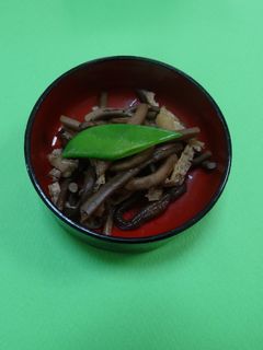 ぜんまいの煮物-レシピのメイン写真