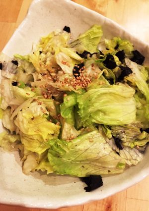 焼肉屋のレタスサラダ-レシピのメイン写真