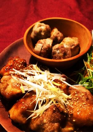 ヘルシーなのに満足！節約豚チーズ豆腐巻き-レシピのメイン写真