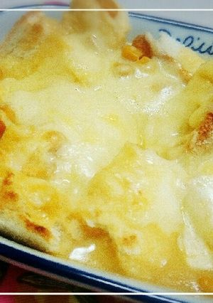 簡単!ランチに!コンポタパングラタン-レシピのメイン写真