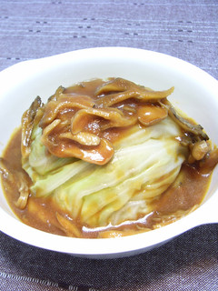 一人に一つずつキャベツとひき肉の重ね蒸し-レシピのメイン写真