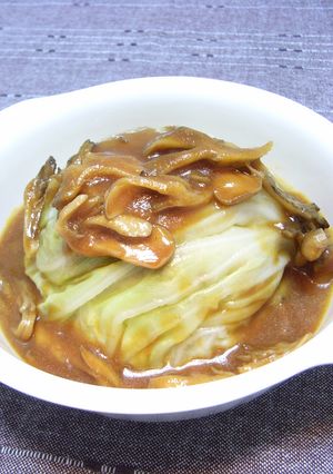 一人に一つずつキャベツとひき肉の重ね蒸し-レシピのメイン写真