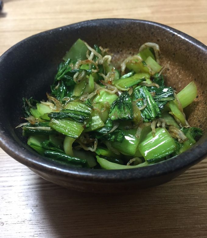 お弁当に♪青梗菜のオイスターソース炒め-レシピのメイン写真