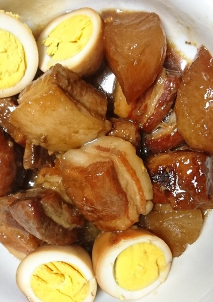 炊飯器で簡単豚の角煮-レシピのメイン写真