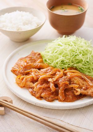まさかの絶品！野菜ジュースで豚の生姜焼き-レシピのメイン写真