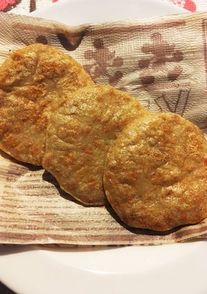【離乳食】高野豆腐と納豆のおやき♫-レシピのメイン写真