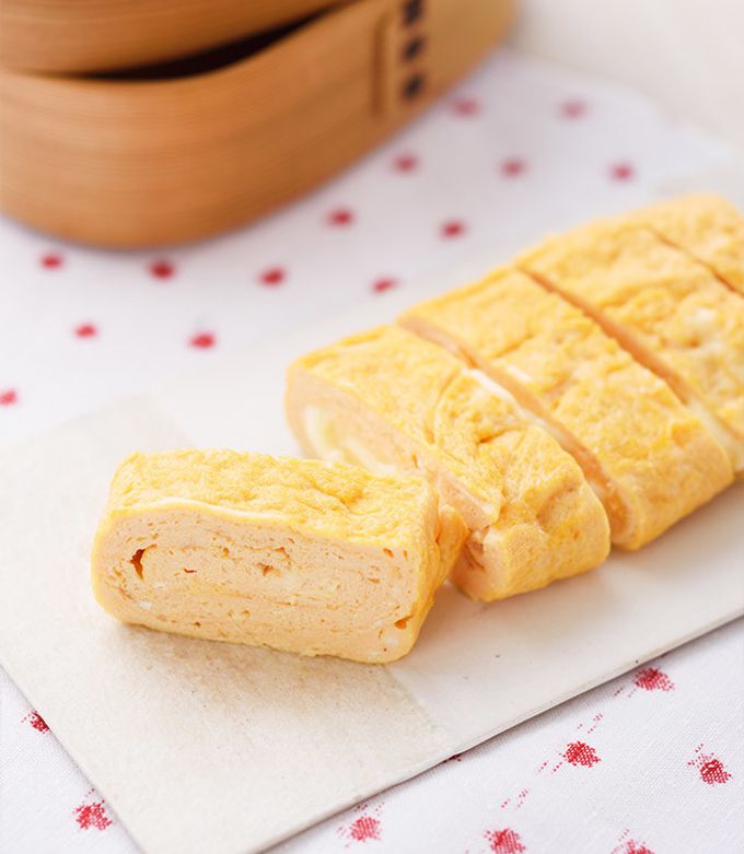 お弁当の新定番に◎野菜ジュース入り卵焼き-レシピのメイン写真