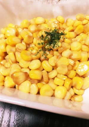 簡単！コーンバター-レシピのメイン写真