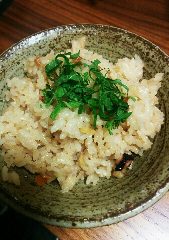タコとしょうがの炊き込みご飯-レシピのメイン写真