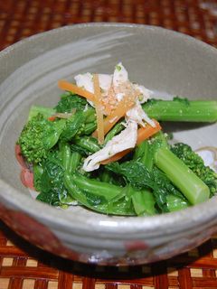 菜の花の和え物-レシピのメイン写真