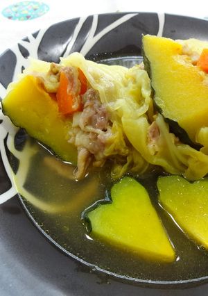 黒皮かぼちゃのキャベツロール-レシピのメイン写真