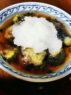 茄子の揚げ浸し-レシピのメイン写真