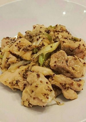 鶏胸肉のマスタード焼き-レシピのメイン写真