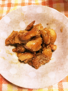 簡単おつまみ! 鶏皮の甘辛焼き-レシピのメイン写真