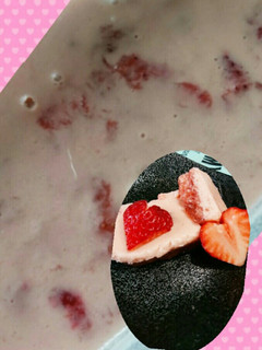 簡単☆混ぜるだけ♥いちごのムース-レシピのメイン写真